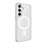 Gigapack Samsung Galaxy S25 (SM-S931) szilikon telefonvédő (ütésállóság, légpárnás sarok, magsafe) átlátszó