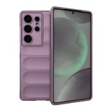 Gigapack Samsung Galaxy S25 Ultra (SM-S938) szilikon telefonvédő (ütésállóság, kameravédő, 3d) lila