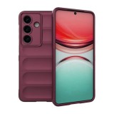 Gigapack Samsung Galaxy S26 Plus (SM-S947) szilikon védő (ütésálló, kameravédő, 3d) bordó