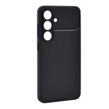 Gigapack Samsung Galaxy S26 Plus (SM-S947) szilikon védő (ütésálló, légpárnás, karbon minta) fekete