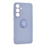 Gigapack Samsung Galaxy S26 Plus szilikon védő (tartógyűrű, mikrofiber plüss belső, mágneses, kameravédő) lila