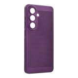 Gigapack Samsung Galaxy S26 (SM-S942) műanyag védő (légáteresztő, lyukacsos, kameravédő) lila