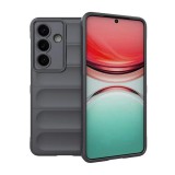 Gigapack Samsung Galaxy S26 (SM-S942) szilikon védő (ütésálló, kameravédő, 3d) sötétszürke