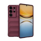 Gigapack Samsung Galaxy S26 Ultra (SM-S948) szilikon védő (ütésálló, kameravédő, 3d) bordó