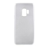 Gigapack Samsung Galaxy S9 Szilikon telefonvédő (karbon minta, ezüst)