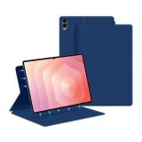 Gigapack Samsung Galaxy Tab S11 Ultra 5G (SM-X936B) tok álló (aktív flip, mágneses, asztali tartó) sötétkék