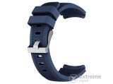 Gigapack Samsung Galaxy Watch 3 45mm pótszíj, szilikon, sötétkék, csíkos mintás