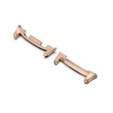 Gigapack Samsung Galaxy Watch 8 Classic 46mm (SM-L500) óraszíj csatlakozó adapter ( 1 pár, átalakító, fém) rozéarany