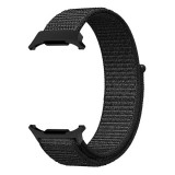 Gigapack Samsung Galaxy Watch Ultra eSIM 47mm (SM-L705) pótszíj (egyedi méret, nylon, tépőzáras, légáteresztő) fekete
