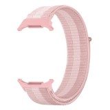 Gigapack Samsung Galaxy Watch Ultra eSIM 47mm (SM-L705) pótszíj (egyedi méret, nylon, tépőzáras, légáteresztő) rózsaszín