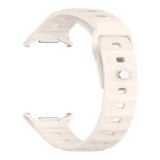 Gigapack Samsung Galaxy Watch Ultra eSIM 47mm (SM-L705) pótszíj (egyedi méret, szilikon, légáteresztő, 3d) bézs