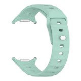 Gigapack Samsung Galaxy Watch Ultra eSIM 47mm (SM-L705) pótszíj (egyedi méret, szilikon, légáteresztő, 3d) világoszöld