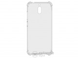 Gigapack shockproof gumi/szilikon tok Nokia 2.1 készülékhez, átlátszó