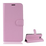 Gigapack Sony Xperia 10 plus (L4213) tok álló, bőr hatású (Flip, asztali tartó funkció, prémium) rózsaszín