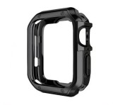 Gigapack Szilikon keret (BUMPER, ütésállóság) FEKETE Apple Watch Series 10 42mm