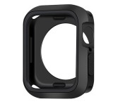 Gigapack Szilikon keret (ütésálló) FEKETE Apple Watch Series SE 40mm, Watch Series 6 40mm, Watch Series 5 40mm