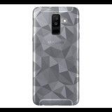 Gigapack Szilikon telefonvédő (3D, gyémánt minta) ÁTLÁTSZÓ [Samsung Galaxy A6+ (2018) SM-A605F] (5996457767205) - Telefontok