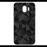 Gigapack Szilikon telefonvédő (3D, gyémánt minta) FEKETE [Samsung Galaxy J4 (2018) SM-J400F] (5996457773916) - Telefontok