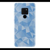 Gigapack Szilikon telefonvédő (3D, gyémánt minta) VILÁGOSKÉK [Huawei Mate 20] (5996457828432) - Telefontok