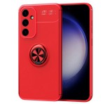 Gigapack Szilikon telefonvédő (asztali tartó, tartógyűrű, 360°, mágneses) PIROS Samsung Galaxy S23 FE (SM-S711)