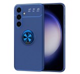 Gigapack Szilikon telefonvédő (asztali tartó, tartógyűrű, 360°, mágneses) SÖTÉTKÉK Samsung Galaxy S24 Plus (SM-S926)