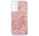 Gigapack Szilikon telefonvédő (csillogó, flitteres folyadék) LILA