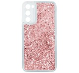 Gigapack Szilikon telefonvédő (csillogó, flitteres folyadék) LILA