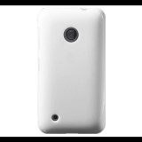 Gigapack Szilikon telefonvédő FÉNYES FEHÉR [Nokia Lumia 530] (5996457500352) - Telefontok