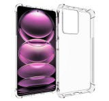 Gigapack Szilikon telefonvédő (közepesen ütésálló, légpárnás sarok) ÁTLÁTSZÓ Xiaomi Poco X5 Pro 5G, Xiaomi Redmi Note 12 Pro