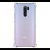 Gigapack Szilikon telefonvédő (közepesen ütésálló, légpárnás sarok) ÁTLÁTSZÓ [Xiaomi Redmi 9] (5996457992119)