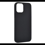 Gigapack Szilikon telefonvédő (matt) FEKETE [Apple iPhone 12 mini] (5996457995363)
