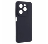 Gigapack Szilikon telefonvédő (matt) FEKETE Infinix Hot 40i (X6528)