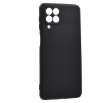Gigapack Szilikon telefonvédő (matt) FEKETE Samsung Galaxy M53 (SM-M536)