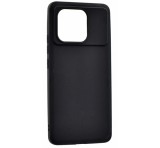 Gigapack Szilikon telefonvédő (matt) FEKETE Xiaomi Poco X6 Pro 5G