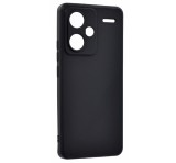 Gigapack Szilikon telefonvédő (matt) FEKETE Xiaomi Redmi Note 13 Pro Plus 5G