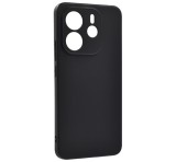 Gigapack Szilikon telefonvédő (matt) FEKETE Xiaomi Redmi Note 14 4G