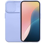 Gigapack Szilikon telefonvédő (matt, mikrofiber plüss belső, kameravédő) LILA Apple iPhone 15 Pro