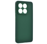 Gigapack Szilikon telefonvédő (matt) SÖTÉTZÖLD Xiaomi 14T Pro 5G