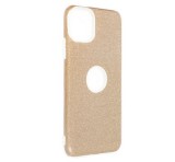 Gigapack Szilikon telefonvédő (műanyag belső, csillogó hátlap) ARANY Apple iPhone 14 Pro Max