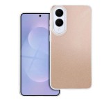 Gigapack Szilikon telefonvédő (műanyag belső, csillogó hátlap) ARANY Samsung Galaxy S25 Edge (SM-S937)