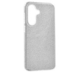 Gigapack Szilikon telefonvédő (műanyag belső, csillogó hátlap) EZÜST Samsung Galaxy S25 FE (SM-S731)