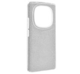 Gigapack Szilikon telefonvédő (műanyag belső, csillogó hátlap) EZÜST Xiaomi Redmi Note 14 Pro 4G