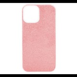Gigapack Szilikon telefonvédő (műanyag belső, csillogó hátlap) RÓZSASZÍN [Apple iPhone 13] (5996591150796)
