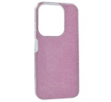 Gigapack Szilikon telefonvédő (műanyag belső, csillogó hátlap) RÓZSASZÍN Xiaomi Redmi 15C 4G