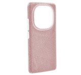 Gigapack Szilikon telefonvédő (műanyag belső, csillogó hátlap) RÓZSASZÍN Xiaomi Redmi Note 14 Pro Plus 5G