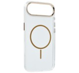 Gigapack Szilikon telefonvédő (műanyag hátlap, kameravédő, MagSafe, légpárnás sarok) ARANY Apple iPhone Air