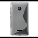 Gigapack Szilikon telefonvédő (S-line) ÁTLÁTSZÓ [Microsoft Lumia 532] (5996457525003) - Telefontok