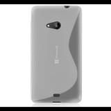 Gigapack Szilikon telefonvédő (S-line) ÁTLÁTSZÓ [Microsoft Lumia 535] (5996457501588) - Telefontok