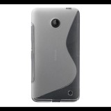 Gigapack Szilikon telefonvédő (S-line) ÁTLÁTSZÓ [Nokia Lumia 635] (5996457446940) - Telefontok