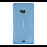 Gigapack Szilikon telefonvédő (S-line) KÉK [Microsoft Lumia 535] (5996457501601) - Telefontok
